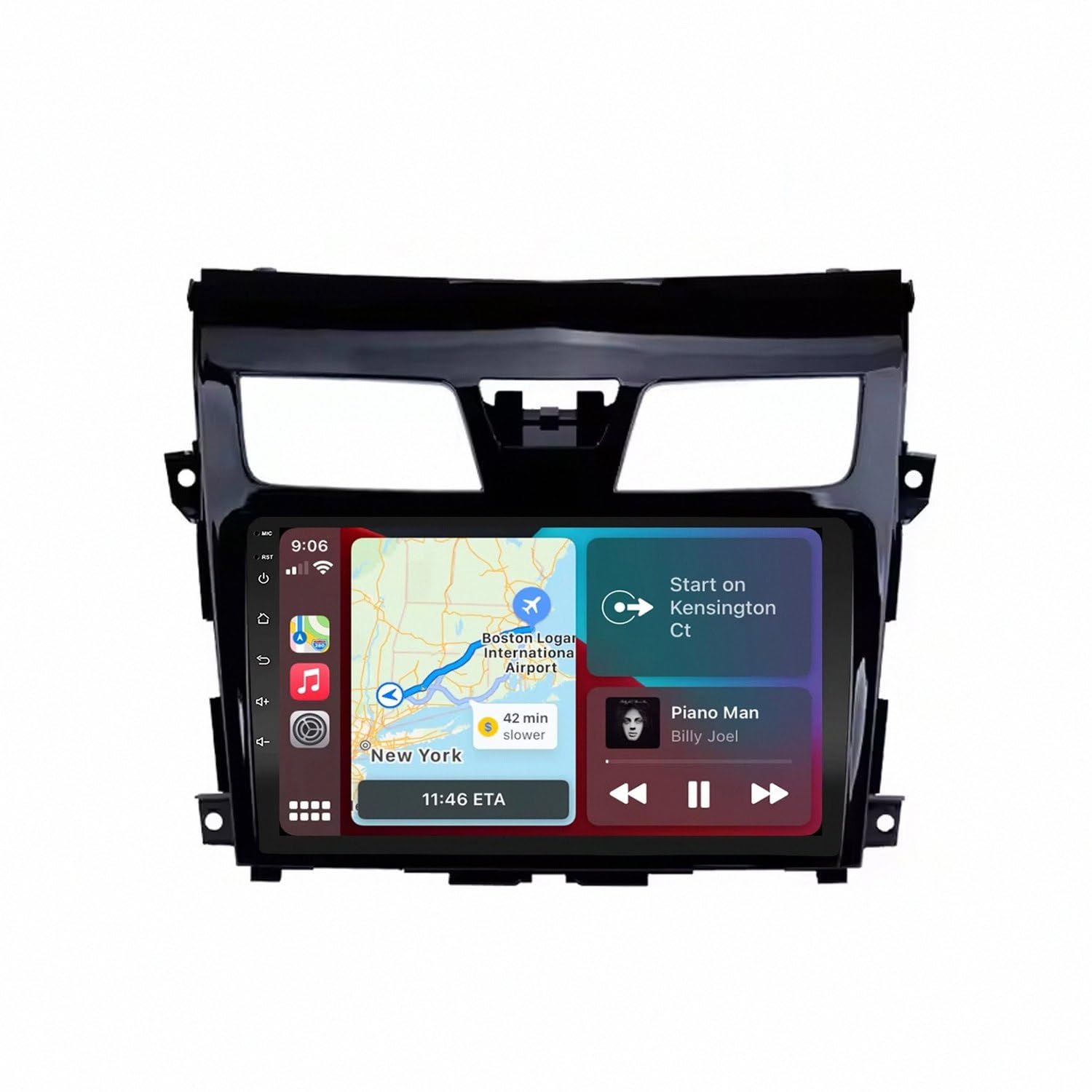 Radio de coche Nissan Teana 2013-2018 con Android Auto inalámbrico y Bluetooth 8