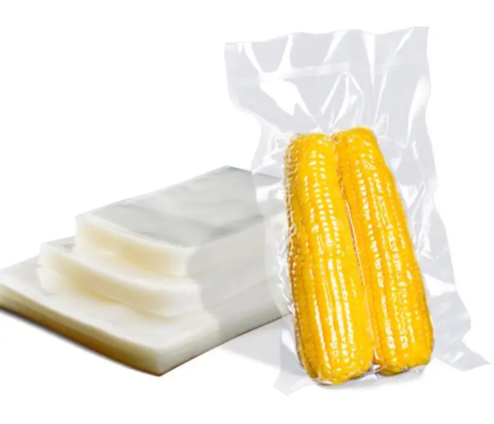 Imballaggi Point - Sacchetti lisci per sottovuoto - 25 x 35 cm – PA/PE per Alimenti e Farmaci, Alta Barriera per Freschezza Prolungata, per Macchine a Campana- Set da 200