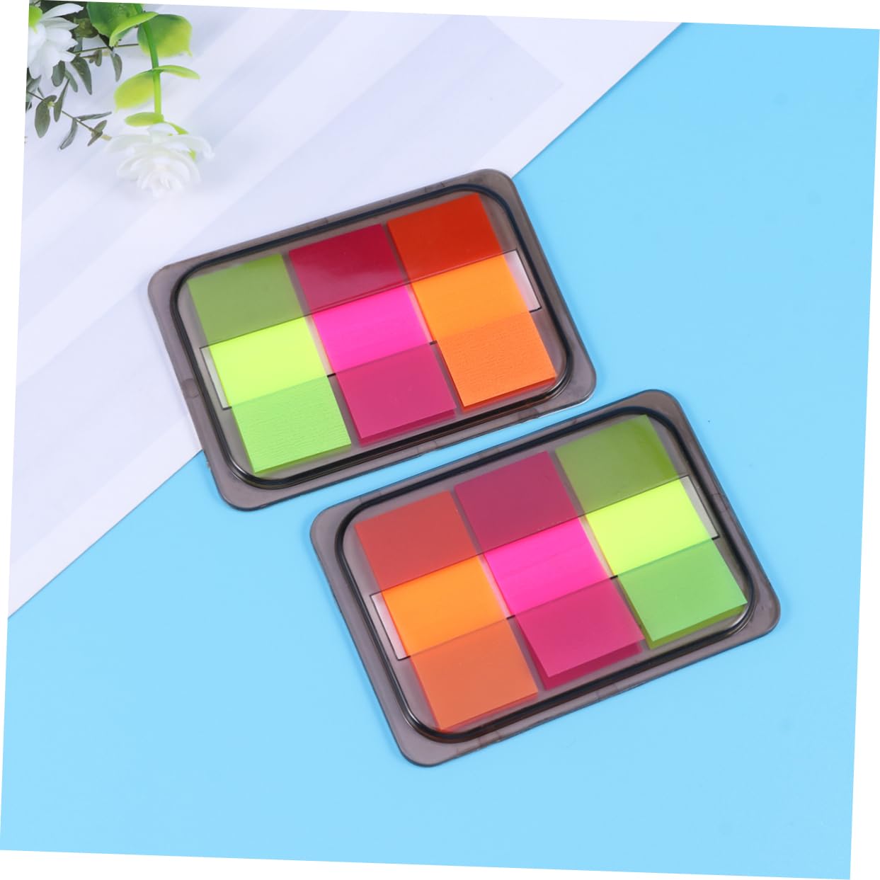 Lurrose 3 Sets Neon-tabs Flaggen Seitenmarkierungen T-sticky Neon Notes Pet Zum Einfachen Hervorheben 10 Packungen * 3