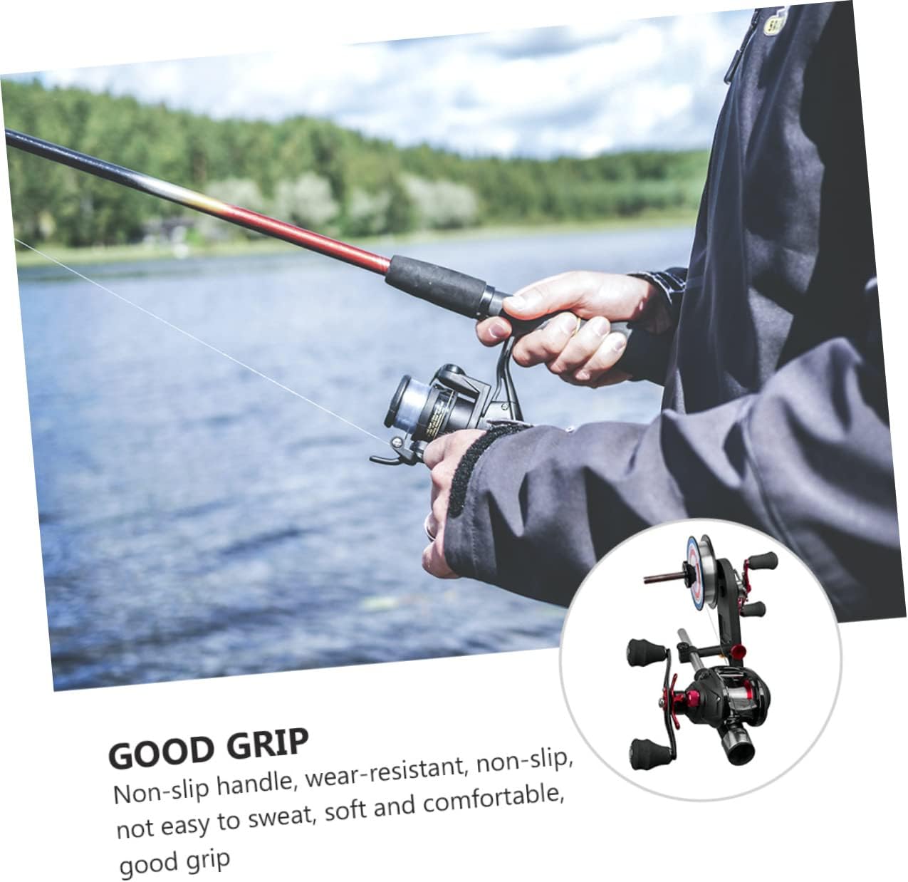 Fishing Line Spooler Machine Adjustable Winding System for Smooth Fishing Line Spooling Easy to Use for Anglers