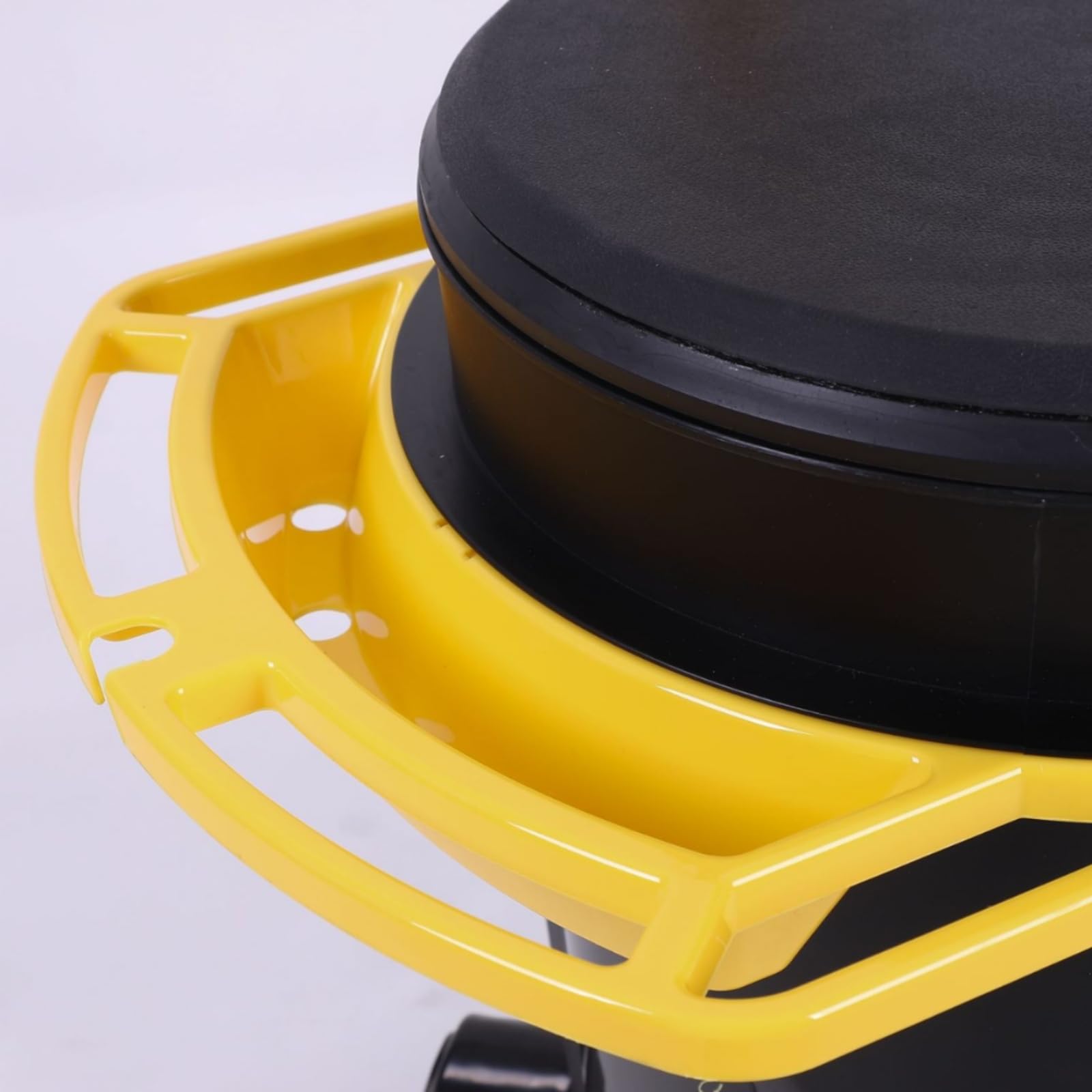 Cubo Lavado con Ruedas Multiuso Bal Limpieza con Ruedas Ahorra Espacio Cubeta Portátil para Automovilistas, Garaje