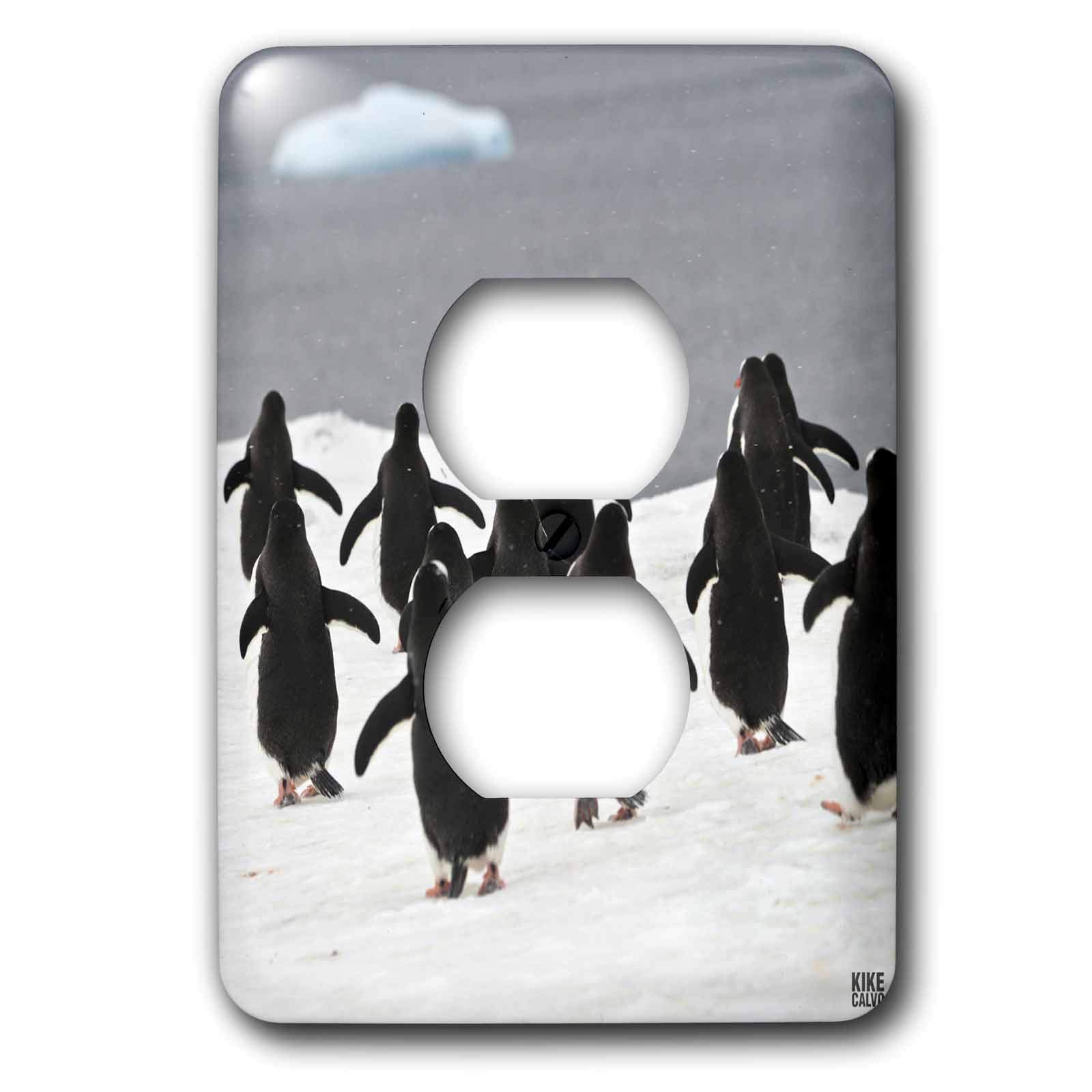 Gentoo Pingouin cache-prises décoratifs pour interrupteur de chambre bébé