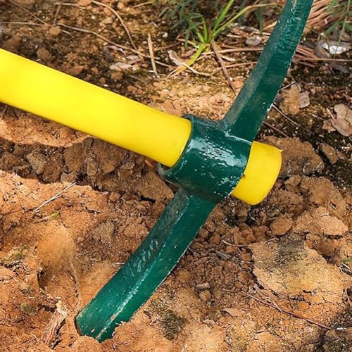Ameublir le sol rapidement avec la pioche de houe de jardinage
