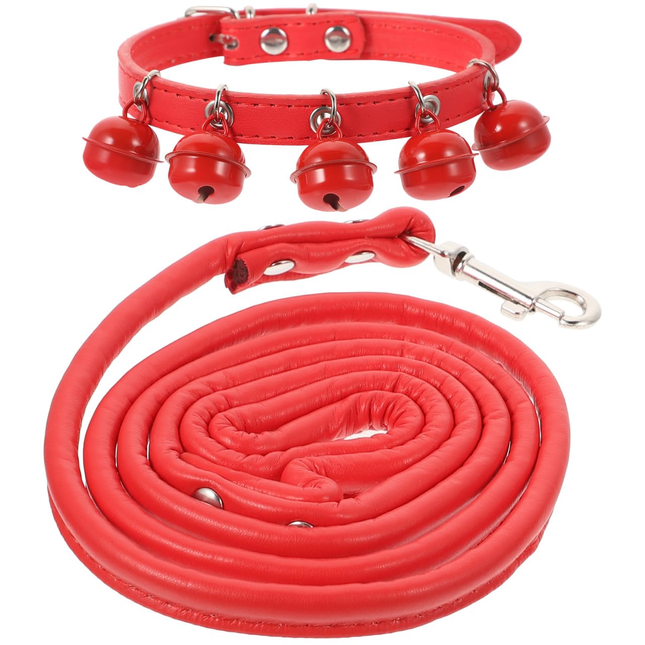 Laisse pour animal domestique balacoo avec collier à grelot contre les fugues