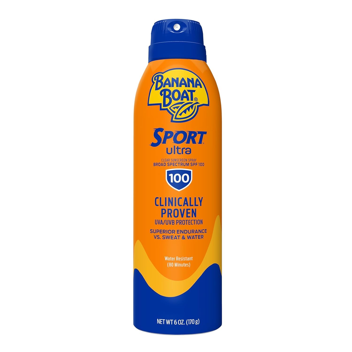 Bana na Bo at Sport Ultra SPF 100 Clear Sunscreen Spray Broad Spectrum UVA UVB Protection Water Resistant