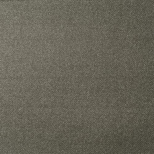 Mank Airlaid-Servietten | 40 x 40 cm, 1/4-Falz | perfekt für Gastronomie und Feiern | textilähnlich und saugstark | Weihnachten | metallic | 50 Stück | Shine (Schwarz)