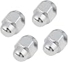 Set of 4 Wheel Nuts for Hyundai and For Kia Elantra Vehicles Carbon Steel Thread Size 1 5 Rust Protection OEM Numbers 5295014140 529514700