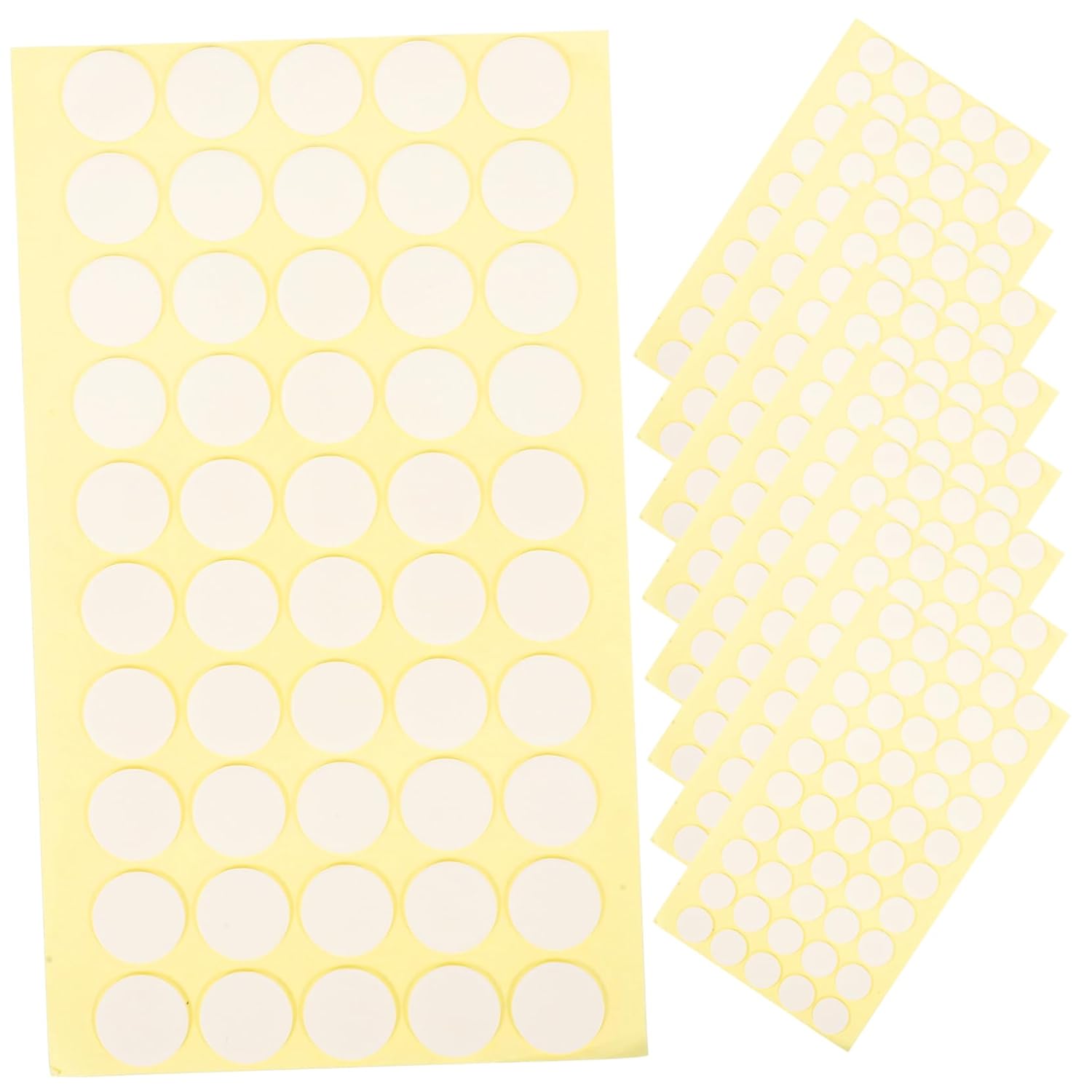 500pcs Yellow Acrylic Adhesive Dots for Crafts and Balloons