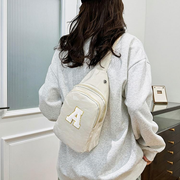 Small Sling Bag Initial Crossbody Bag Fanny Pack Chest Bags for Women Personalized Birthday Gifts - Image 3