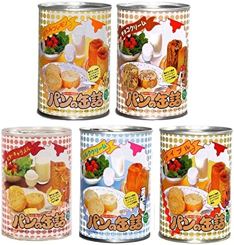 Pan Akimoto bread of canned regular 15 cans set (honey lemon / chocolate cream / bitter caramel / milk cream / maple)