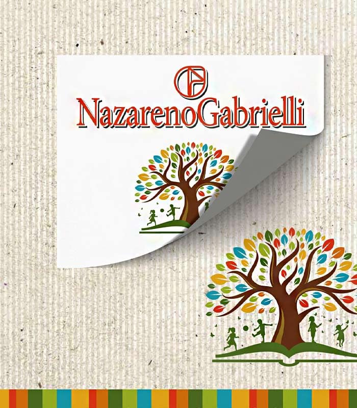 Nazareno Gabrielli Grembiule Asilo Bambina Bianco/Quadretto Rosa Ricamato Moda Egidio