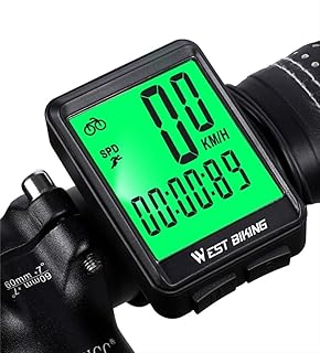 WDX- Mountain road bicycle backlight riding code table waterproof luminous speedometer speedometer Speed measurement