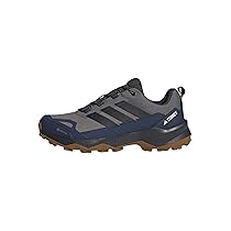 Adidas Uomo Terrex Skychaser AX5 Gore-Tex Hiking Shoes, Grey Four, Carbon, Shadow Navy, 38 2, 3 EU