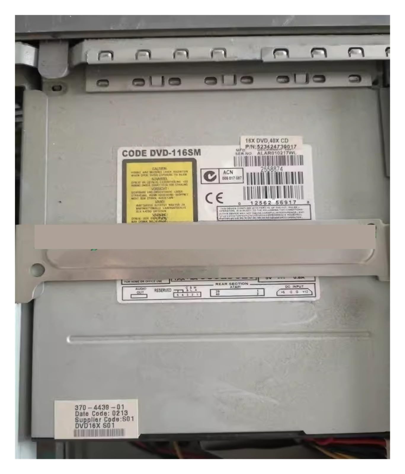 EGTDSFGJA Power Supply X6175A 370-4439-02 SR-8589-B B150