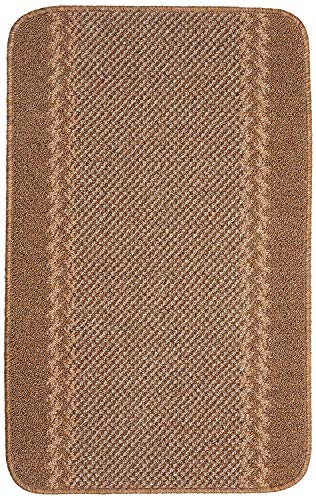 Dandy Kilkis Washable Doormat, Kitchen Mat, 80 x 50cm - Brown