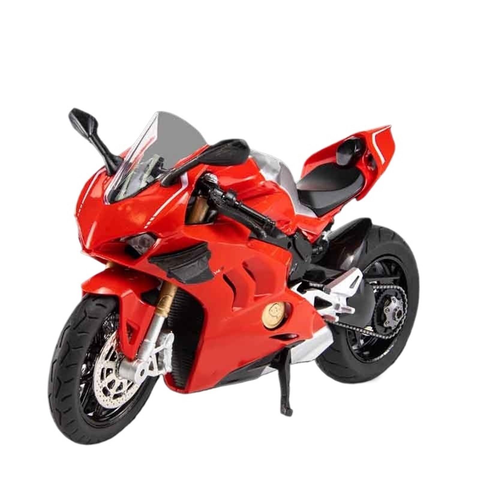 UTJUYFCGF for Ducati V4S Panigale Diecast Motorcycle Model 1:12