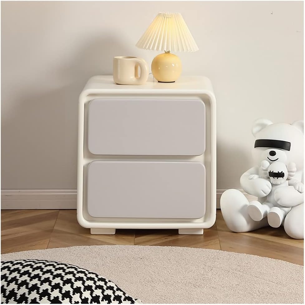 Bedroom Nightstands Bedside Table Bedroom Small Cabinet Modern Minimalist Mini Creative Storage Locker Children's Bedside Cabinet Beside Table for Living Room (Color : B)