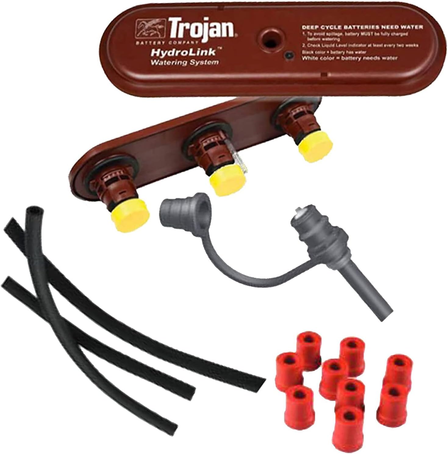 Trojan HydroLink Watering System for 36V Universal 6V Battery Kit Plus HANDPUMP