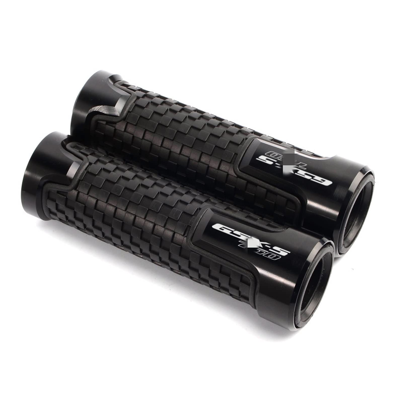 Poignées de moto 22mm anti-dérapantes pour guidon Suzuki GSX-S750