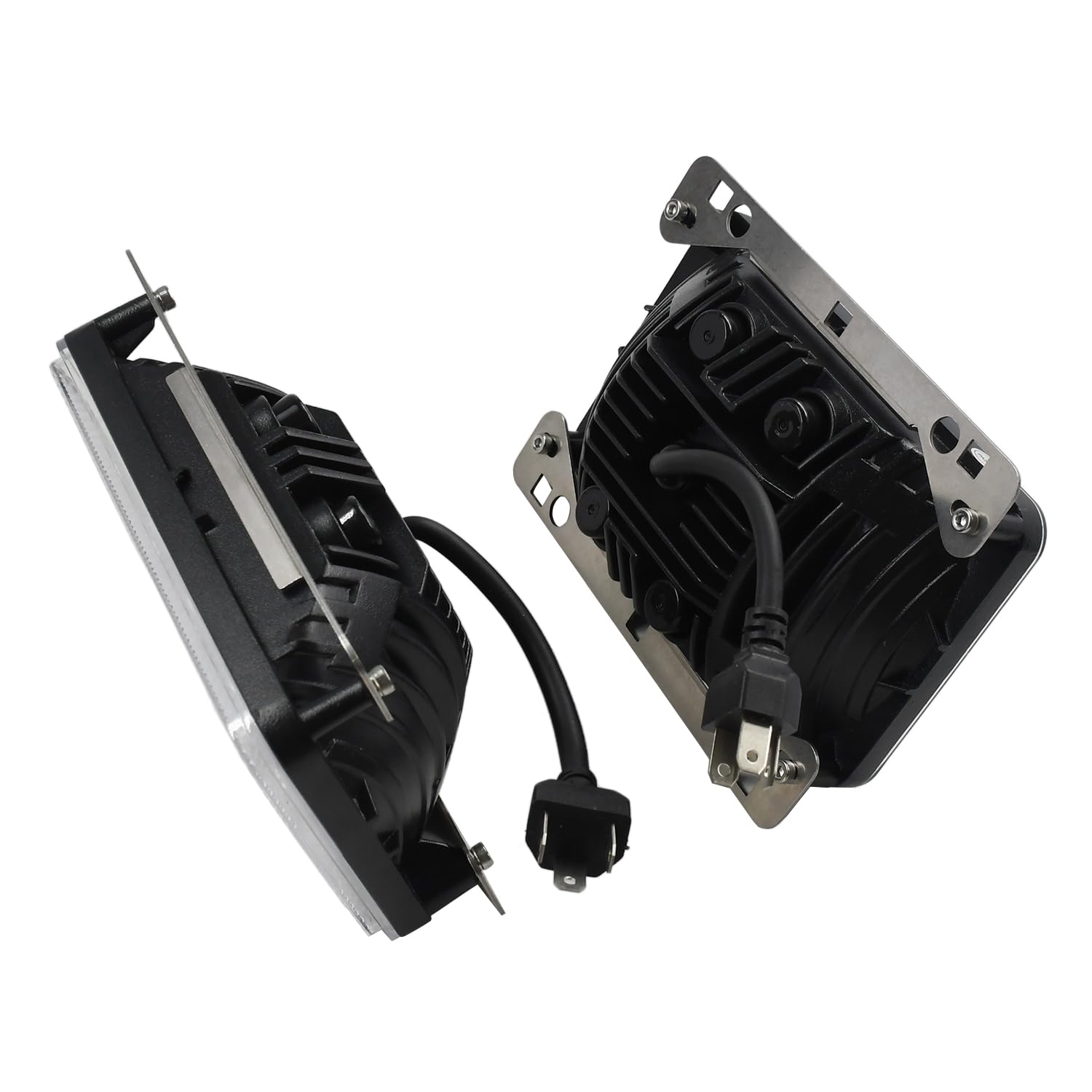 AL152328 RE269110 AL152329 - 2 faros delanteros compatibles con tractores John Deere 5D-5M 5010-5025 6D-6J 6015-6030 y 7020-7030 Series 5076EF 5076EL 5090EH 5090EH 50900 EL 50955 MH 5105 ml
