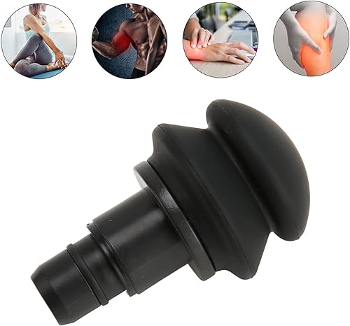 Miniatura 5 de QSTNXB - Cabezales de pistola de masaje de silicona de 0.709 in, suave y agradable a la piel, instalación simple, accesorios de pistola de masaje,