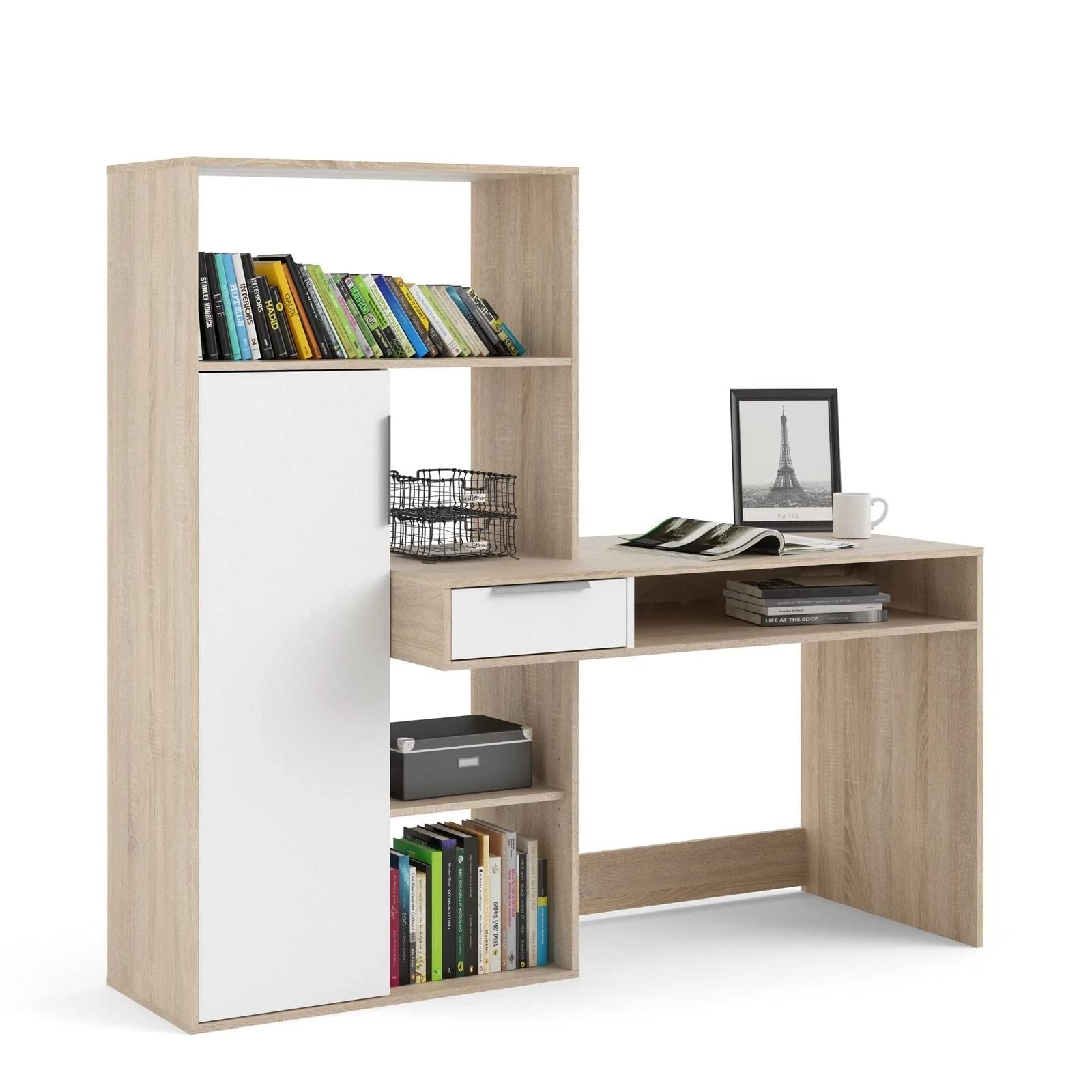 Scrivania con Libreria Function Plus