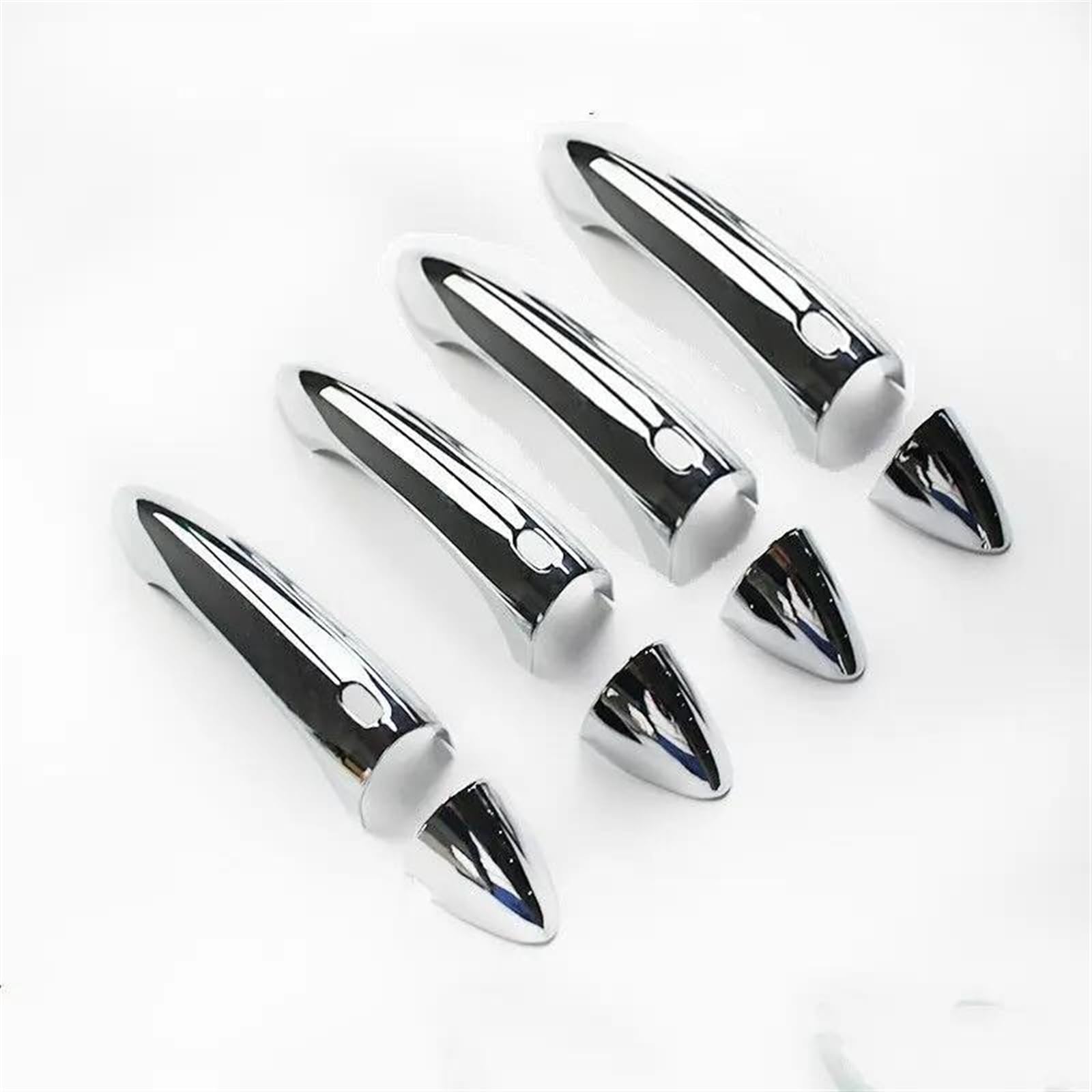 JTWMTY Car Door Handle Covers Exterior Decorative Sticker for Opel for Astra K for Vauxhall for Holden for 2016-2020(Handle 4 Buttons)