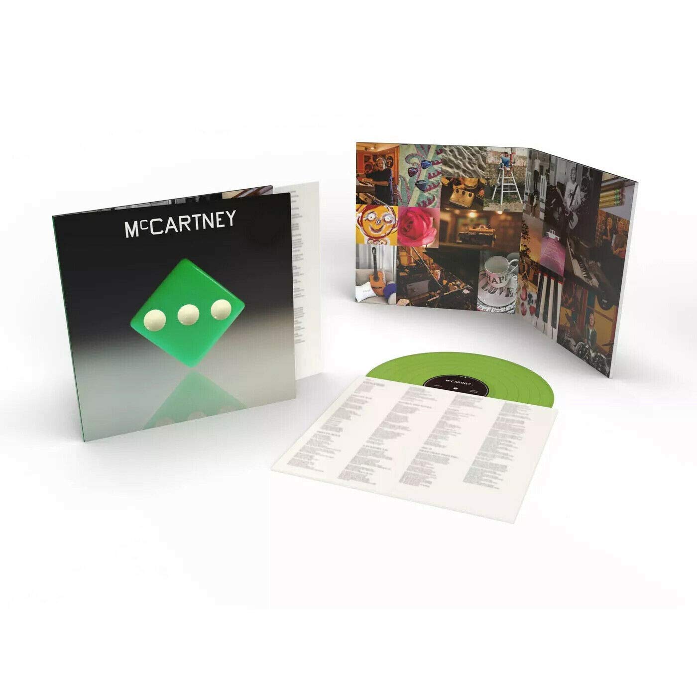 McCartney III - Exclusive Limited Edition Green Colored Vinyl LP (Only 1500 Copies Pressed Worldwide!)