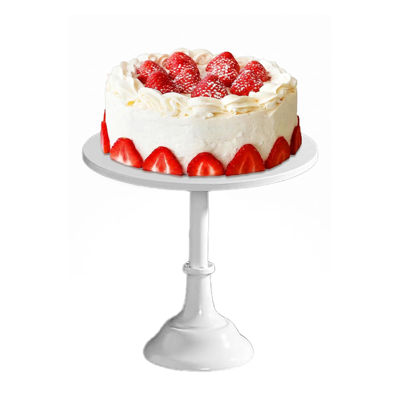 Jenngaoo Elegant Tortenplatte mit Fuß Vintage Kuchenständer