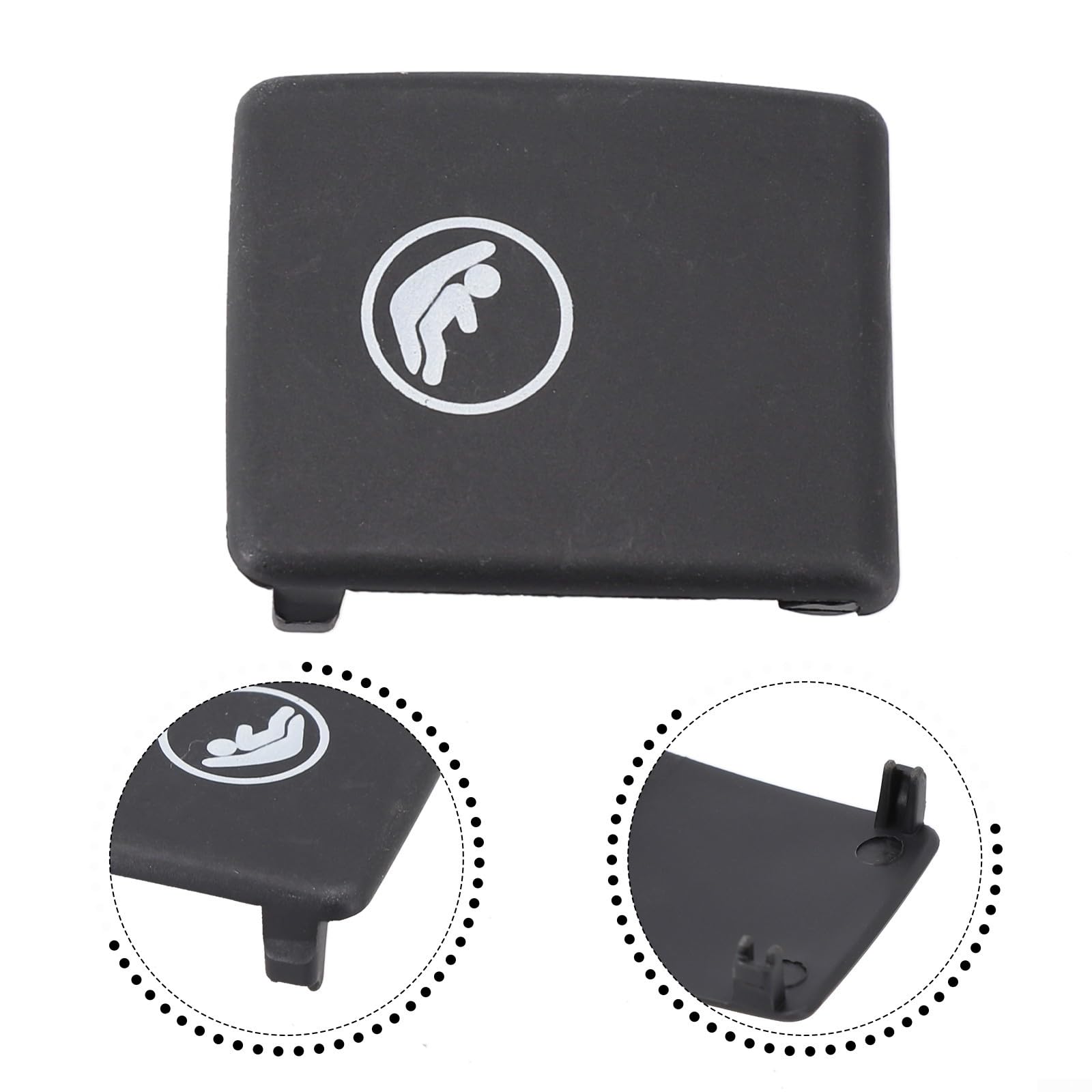 Elegante y funcional asiento infantil Isofix Mount Cover diseñado específicamente para vehículos Volvo seleccionados