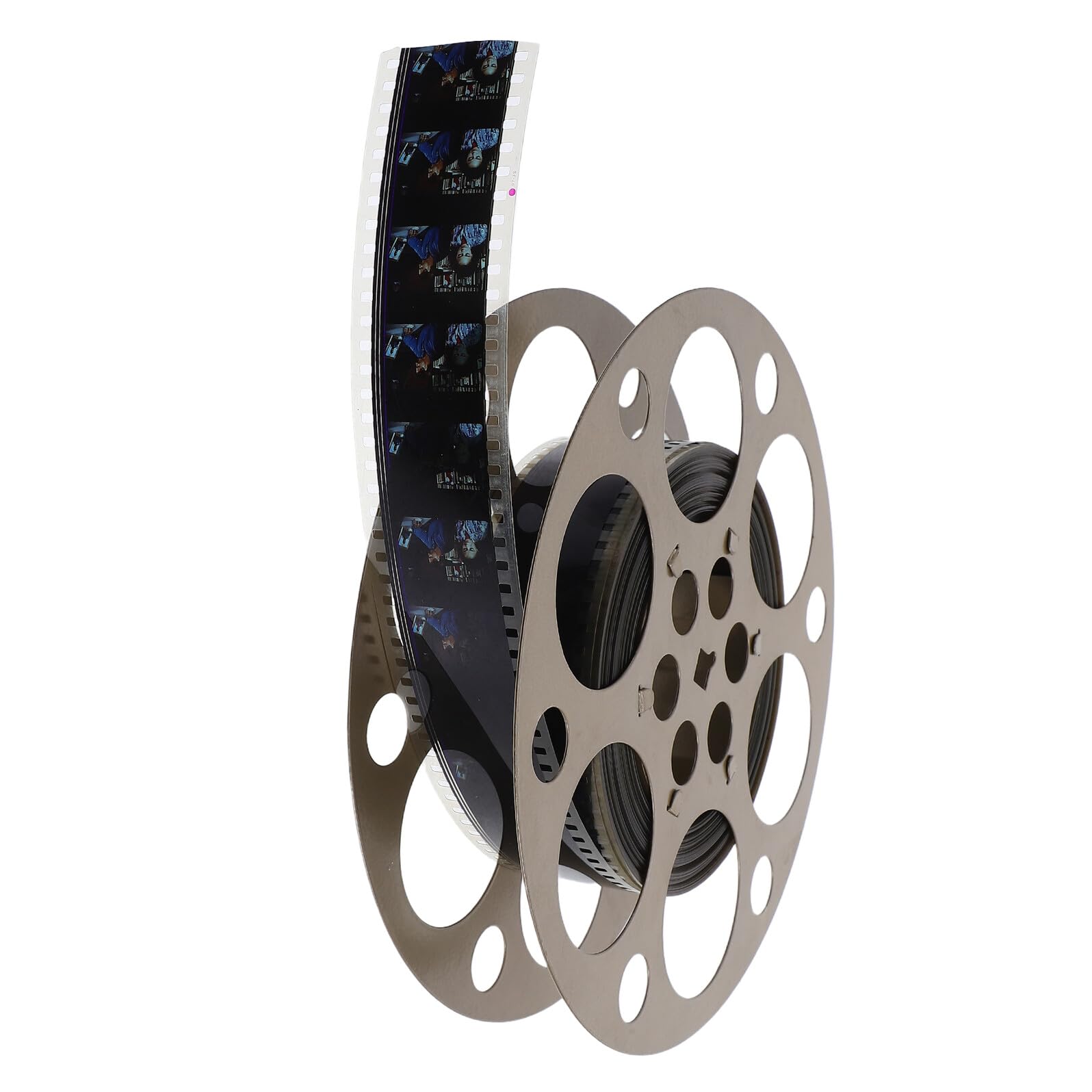 UKCOCO Decorazione Vintage in Ferro Colore Oro, Centrotavola Portatile per Feste a Tema Cinema e Serate in Teatro Atmosfera Nostalgica e retrò