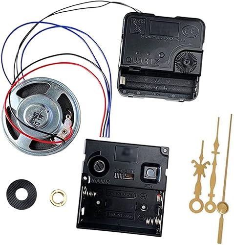 Reloj de pared DIY Mecanismo de Movimiento Reloj de Péndulo Reemplazo con Caja de Campana de Música con Manecillas para Club Bar Oficina Relojes de