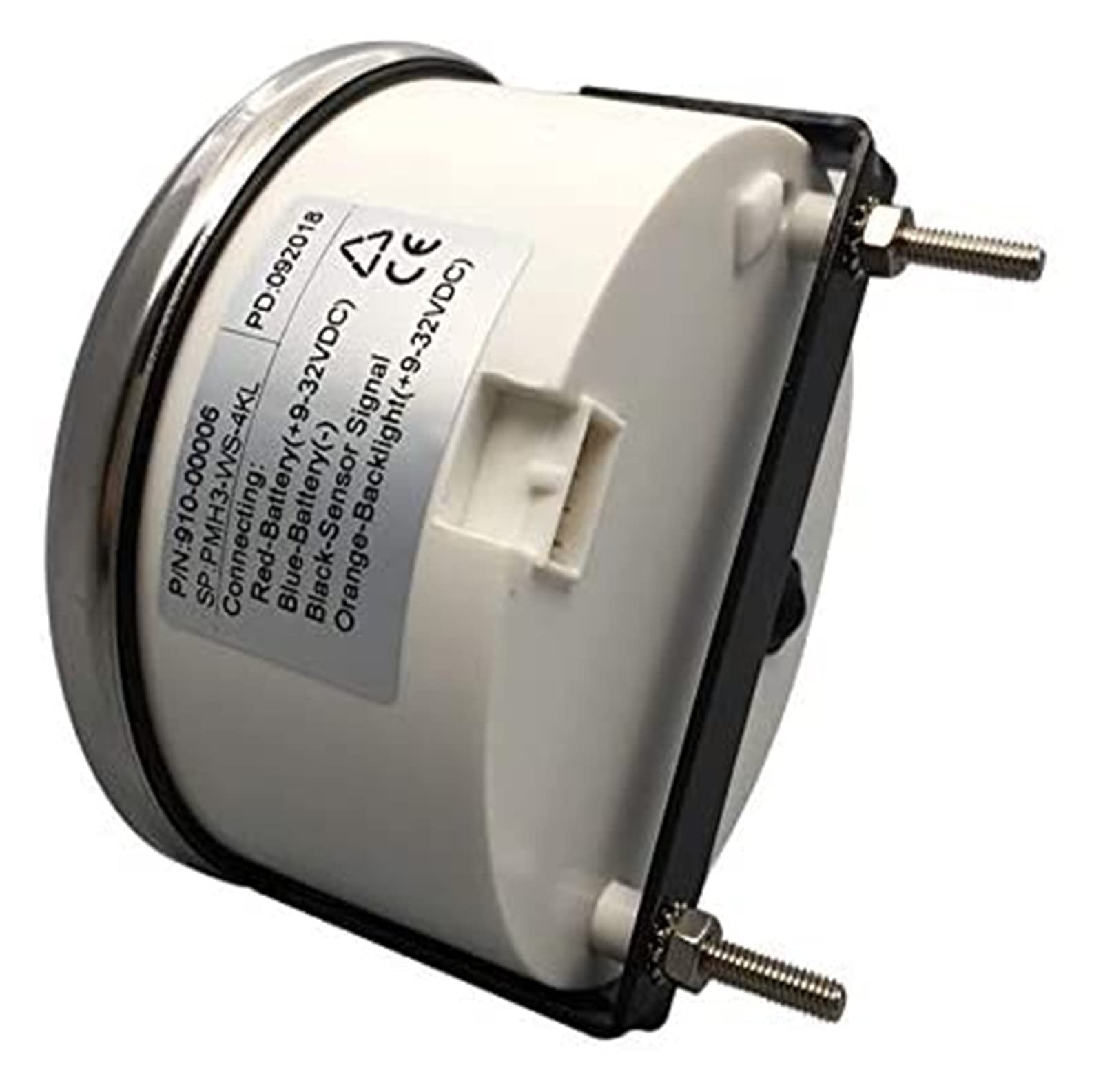XMING Tachimetro RPM. Calibro con contametri per auto per camion barca Yacht 0-400 0RPM 8. 5mm con retroilluminazione