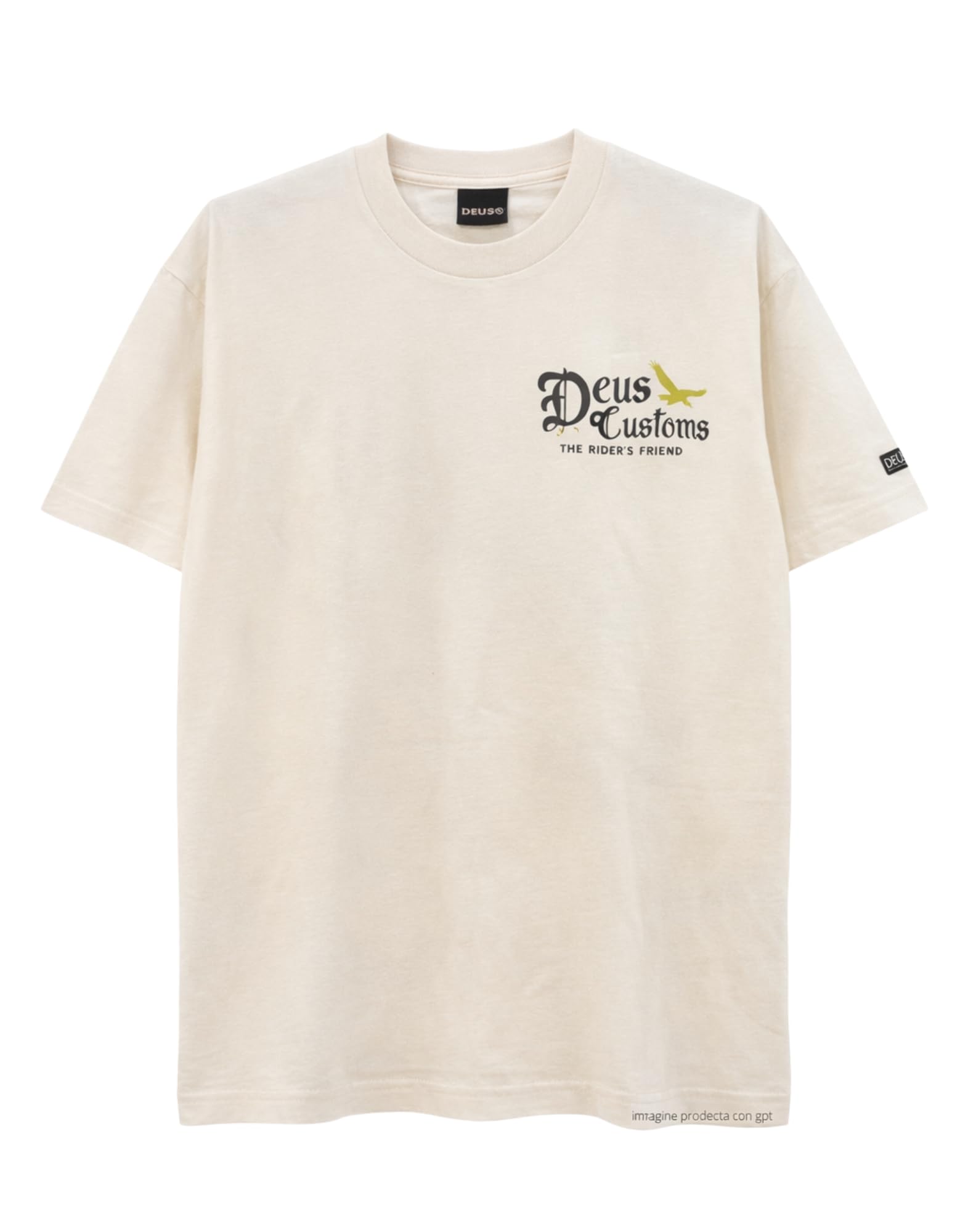 Deus Men's Dirty White D261mts323012090 Ex Machina, L