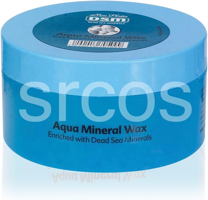 Mon Platin DSM Aqua Mineral Hair Wax Enriched with Dead Sea Minerals 280ml/9.5oz