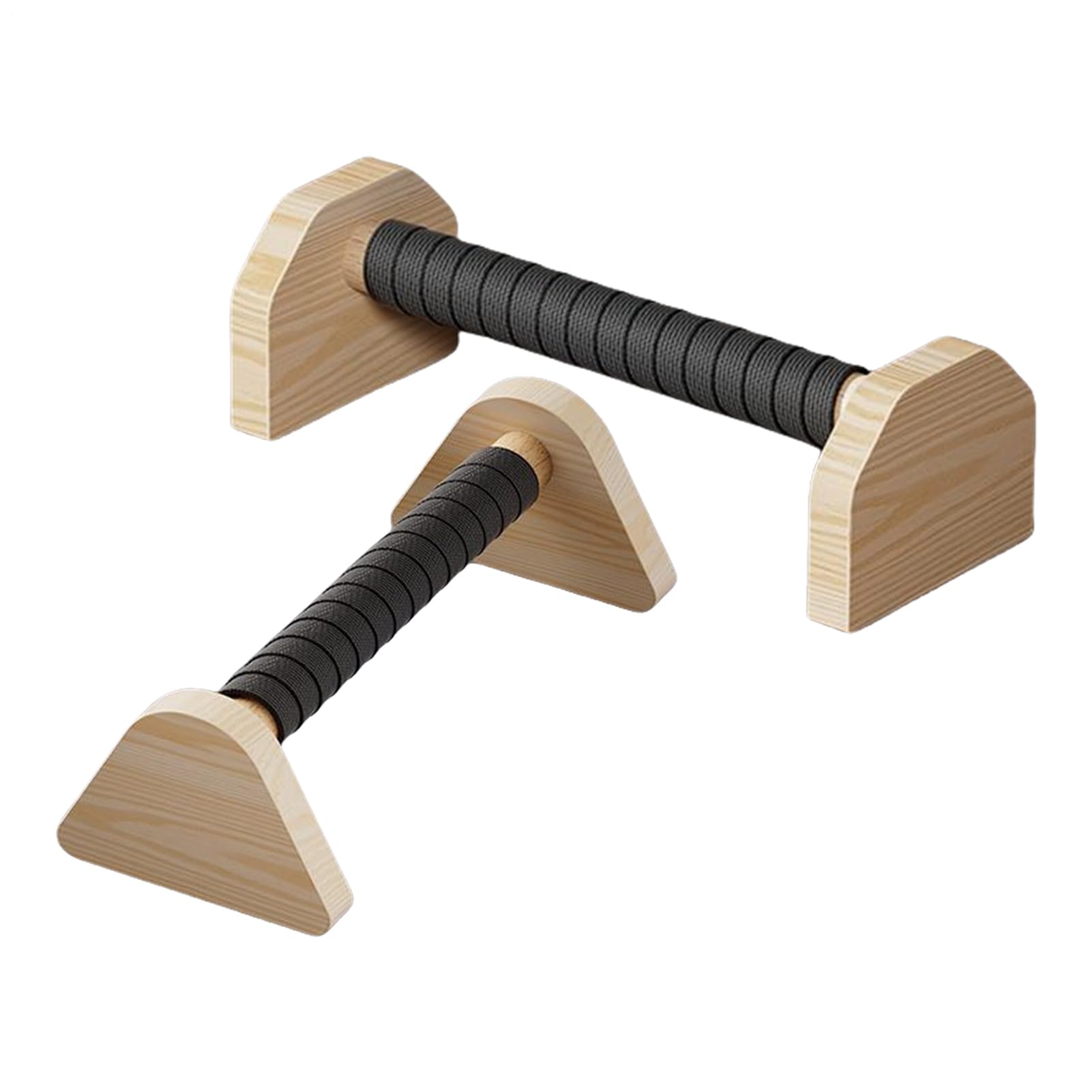 Push-up Bars - Supports for Pushups on the Floor - Pair of Portable Tools to Strengthen Core in Balance Plates Handstops