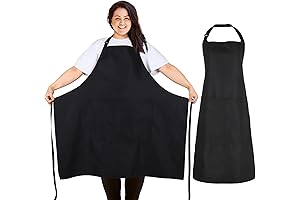 Plus Size Aprons for Women with Large Pockets