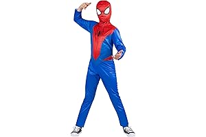 Spider-Man Official Youth Costume: Suit Up as Your Friendly Neighborhood Web-Slinger