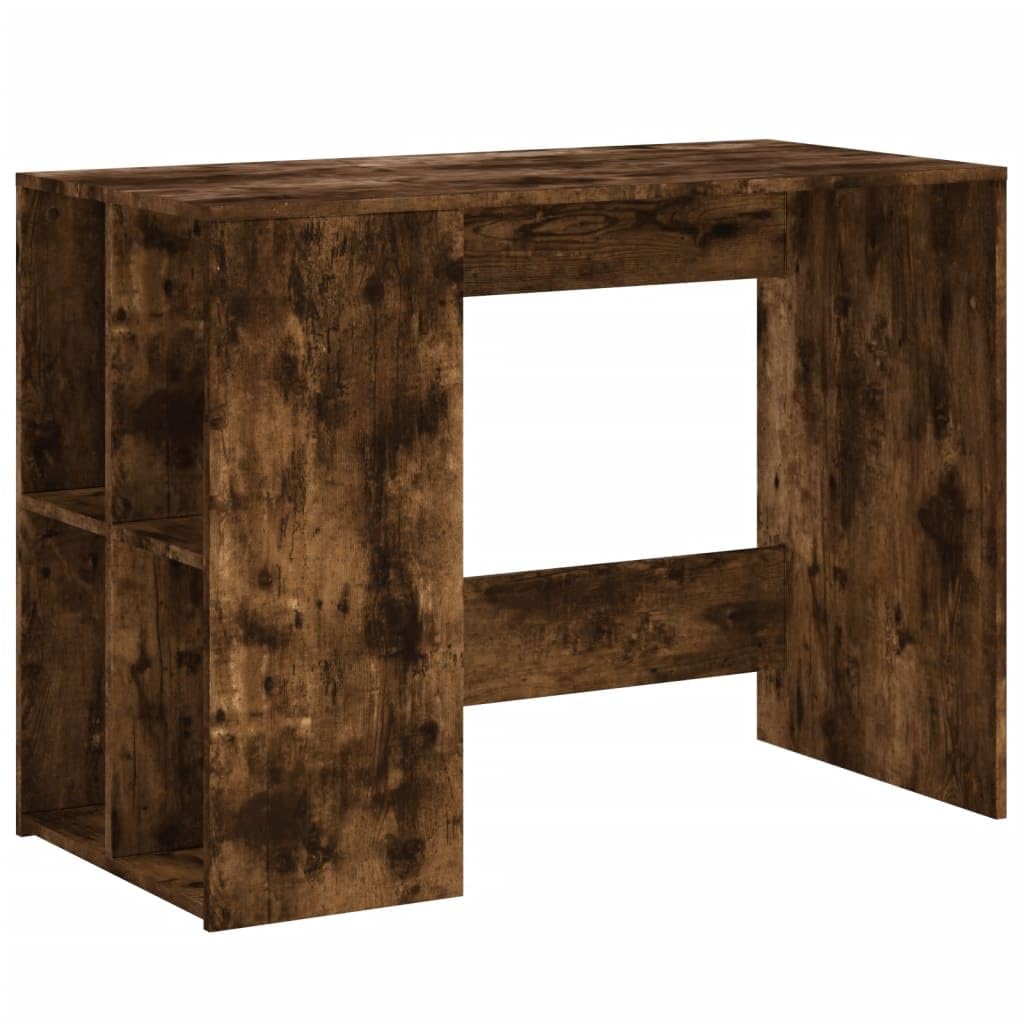 Homgoday Scrivania per computer, ufficio, tavolo da lavoro, tavolo in legno, per studio, camera da letto, soggiorno, incenso, 102 x 50 x 75 cm, materiale in legno