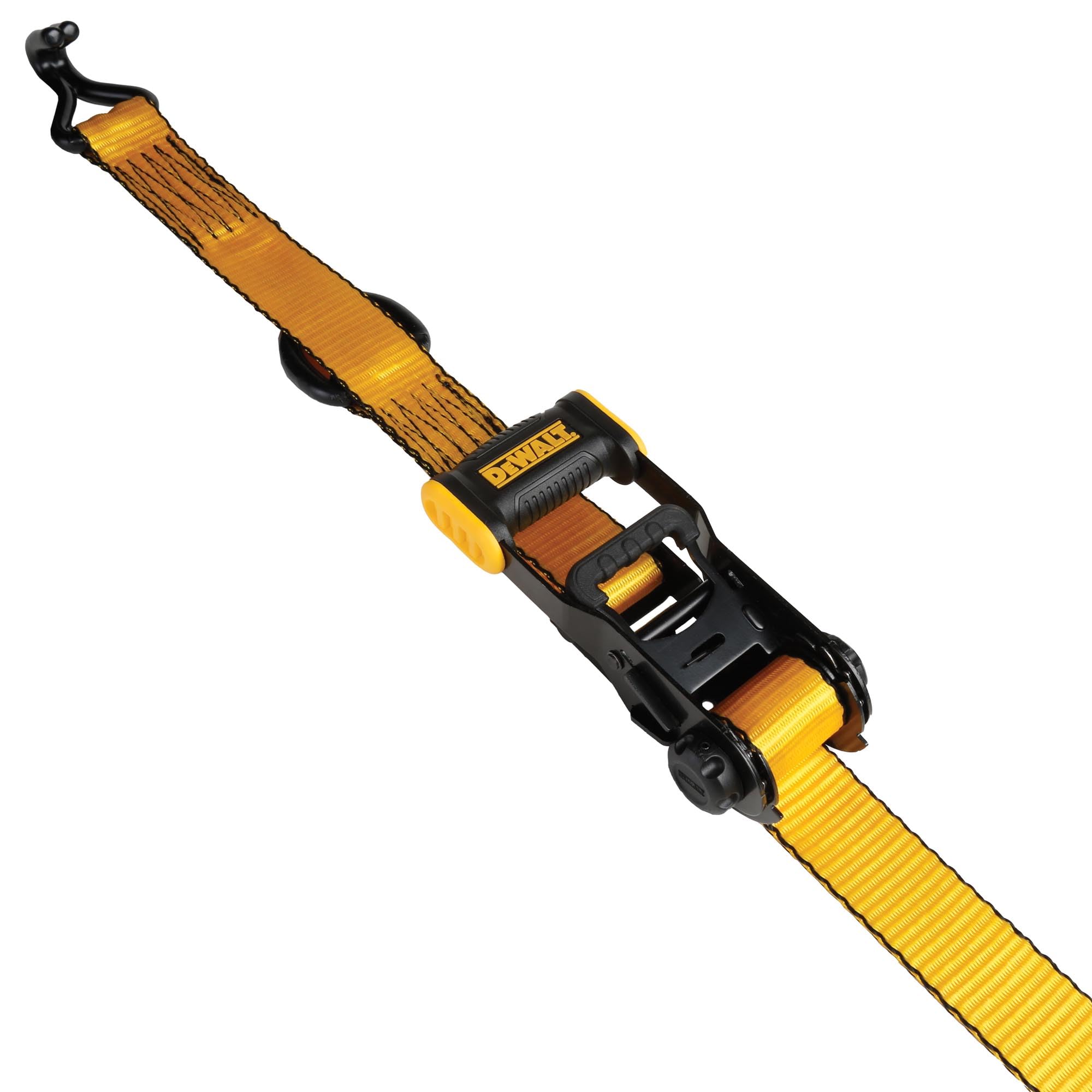 DEWALT DXBC50002 - Cinghie di fissaggio a cricchetto, 3,8 cm x 40,6 m, per carichi pesanti (resistenza alla rottura 2.268 kg), confezione da 2