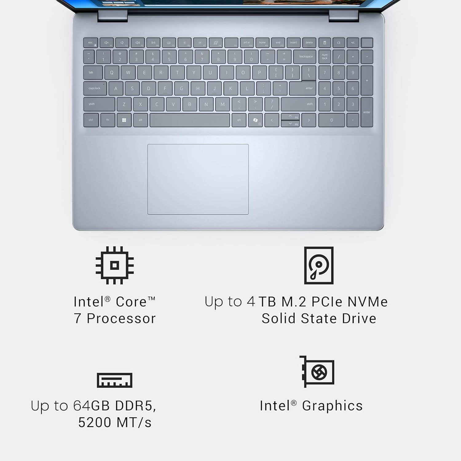 Dell 16-inch Touchscreen Business Laptop – Intel 10-Cores 7 150U, 64GB DDR5 RAM, 4TB SSD, FHD+ IPS Display, Ai Copilot, Fingerprint Reader, Backlit KB, Numeric Keypad, Win 11 Pro, w/Accessory