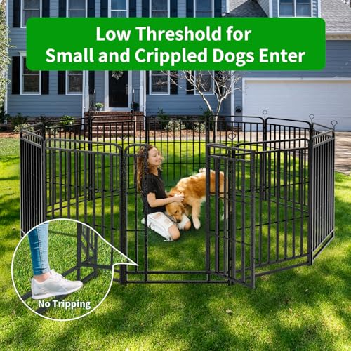 Image of Kfvigoho Heavy Duty Dog Playpen 16 Steel Panels 47 inch Height