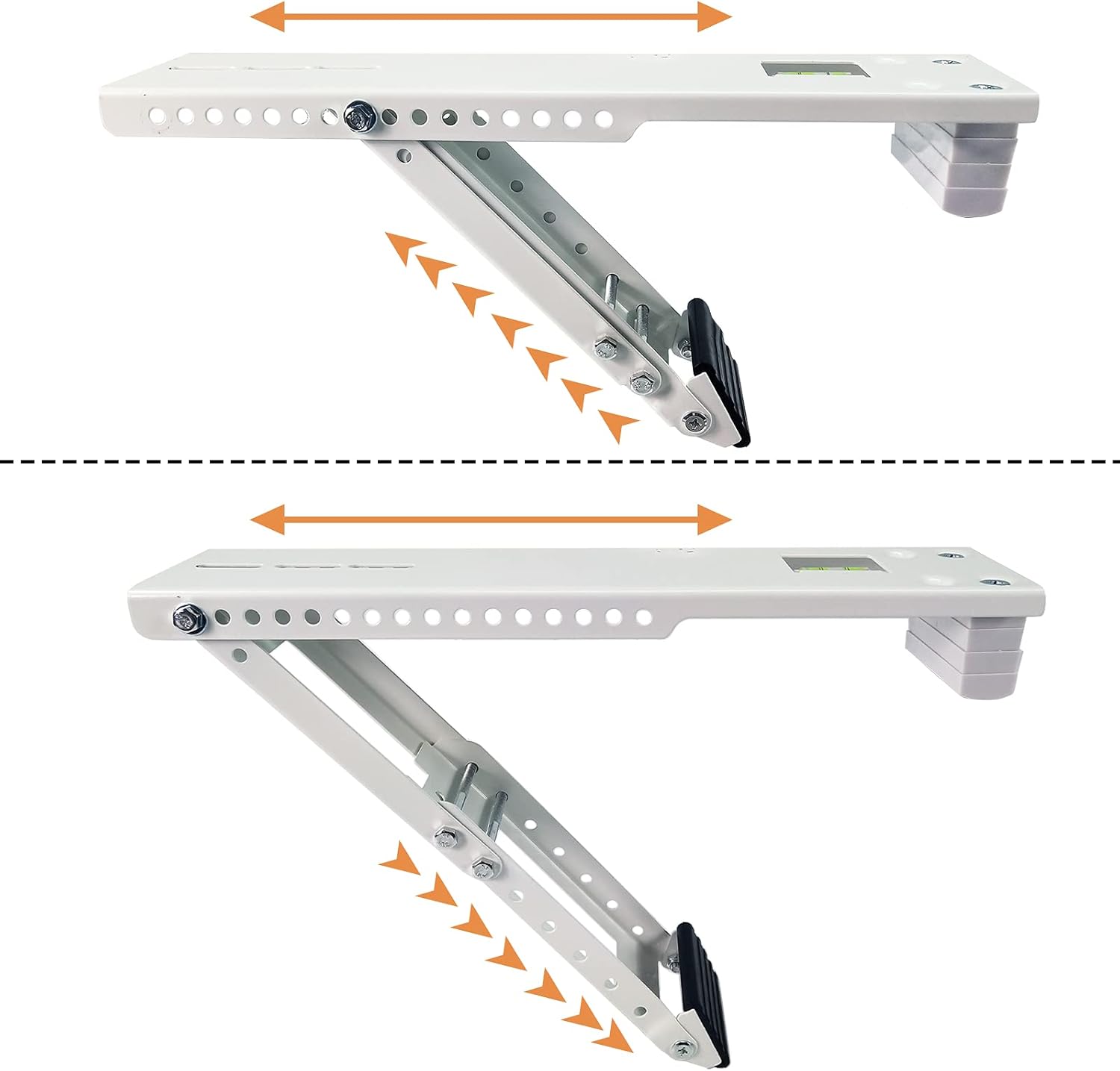 Foozet Window Air Conditioner Support Bracket Heavy Duty, Up to 165 lbs, Fits Up to 24K btu A/C Unit