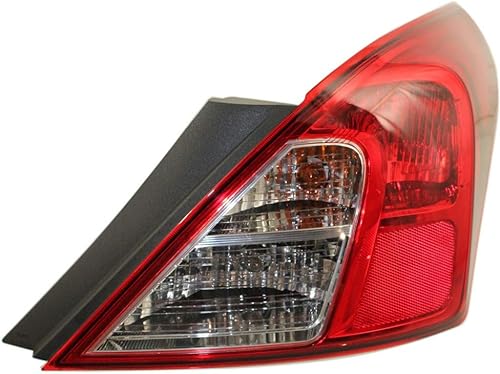KarParts360 Para Nissan Versa Asamblea de luz trasera 2012-2018 lado del pasajero para NI2801194