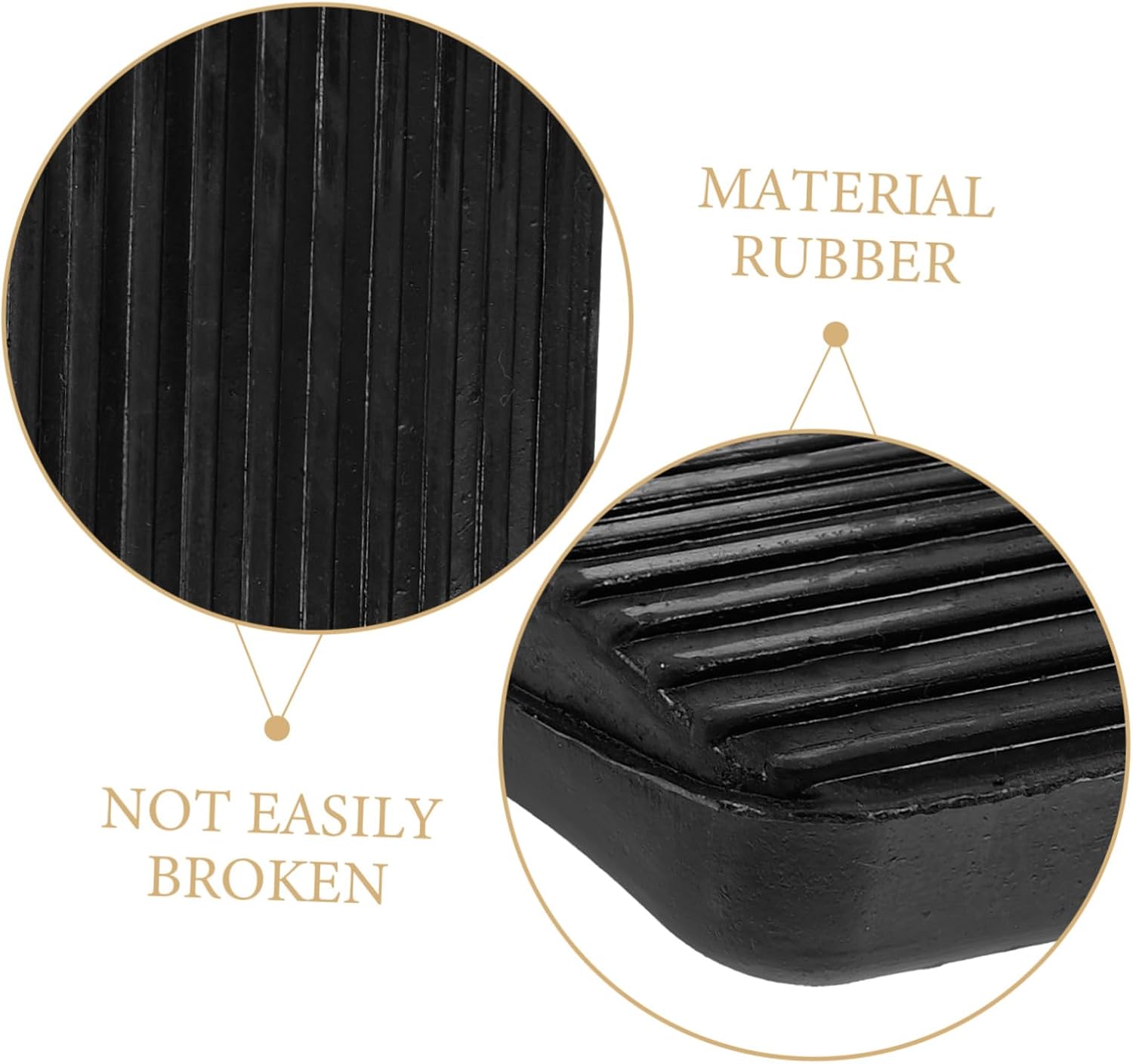 SOLUSTRE Clutch Pedal Pad Rubber Cover for Trucks Anti-Slip Design Durable Replacement Accessory for Enhanced Driving Safety and Performance
