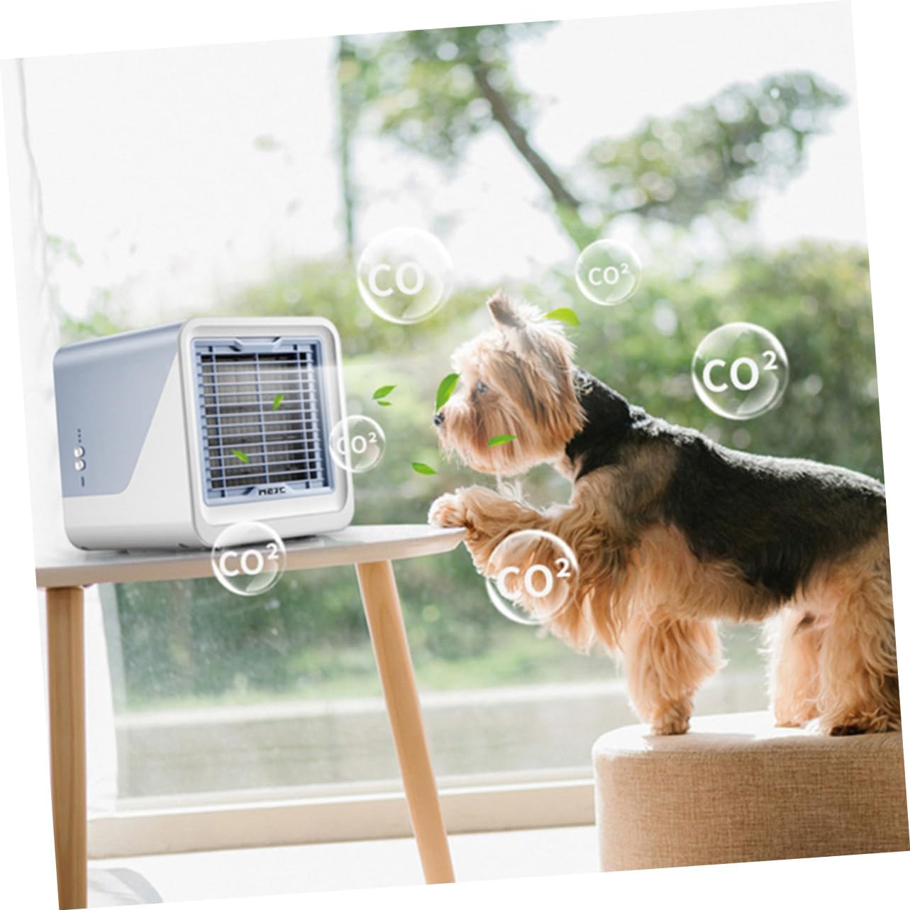 Cabilock Portable Air Cooler Mini Air Conditioner Mini Portable Fan Desk Fans Small Quiet