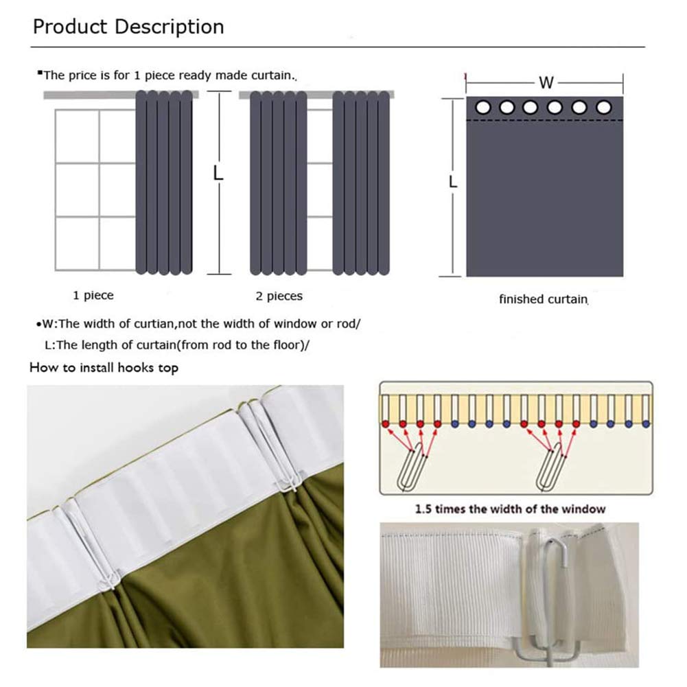 Kinder Vorhang Transparent Jungen Mädchen Segelboot Muster 140x160 Kurz Voile Vorhäng Gardine Kräuselband Fensterschals Lichtdurchlässige Babyzimmer