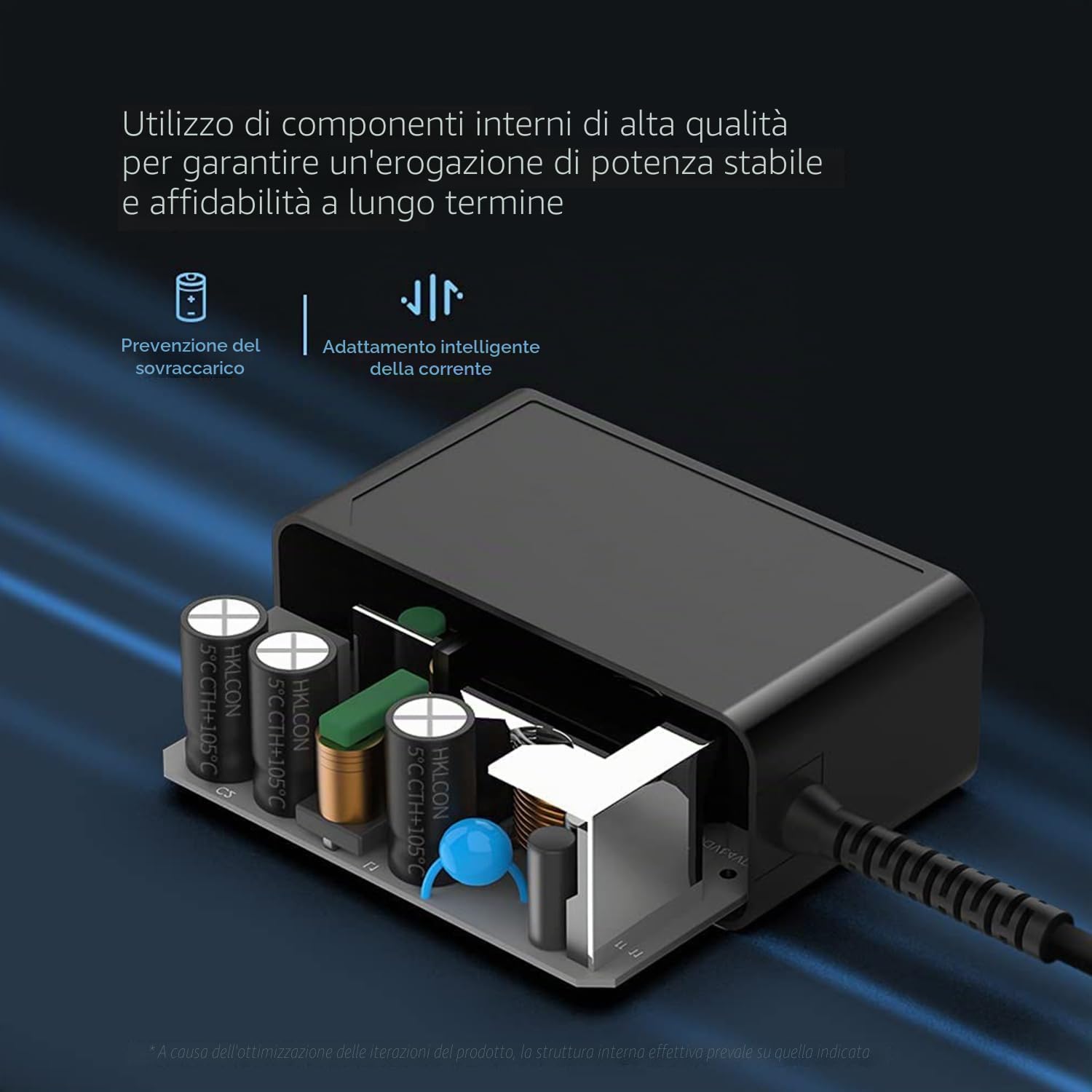 HKY Caricatore Universale AC-DC 12V 2,5A Alimentatore per Attrezzature Massaggio, Massaggio Collo e Spalle Renpho EM-2016C, Shiatsu NM088 NM089 NM090 e Cuscino Massaggio RM099 Portatile Caricabatterie