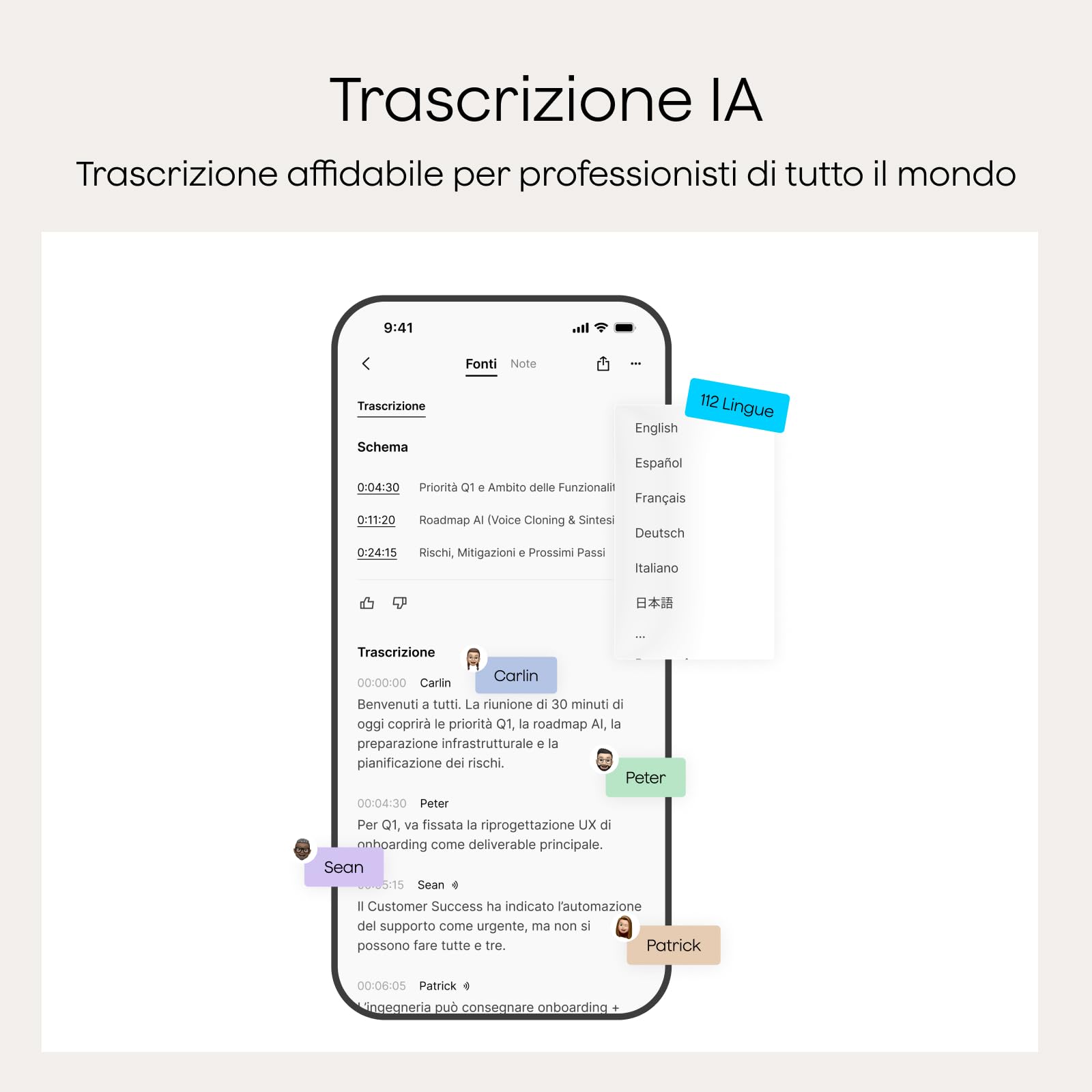 Plaud Note Pro Registratore Vocale AI 64GB Nero con Trascrizione Riassunti Chiamate Riunioni Lezioni Interviste fino a 50 ore
