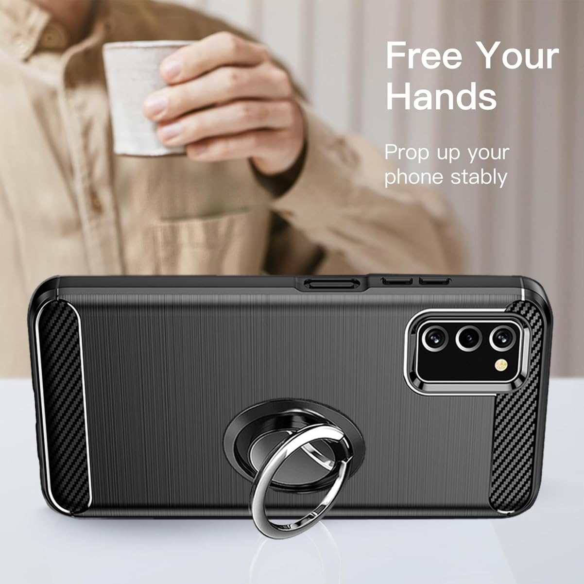 HuiYouMY 3-in-1 Case Compatible With Honor X6B Cover With 1 Pack